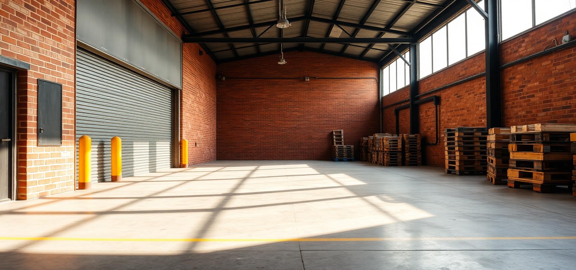 Service corridor and loading dock behind a commercial venue — the environments Ratman inspects